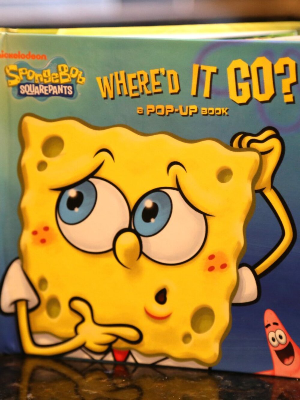 Where Did It Go? Spongebob Pop up Book